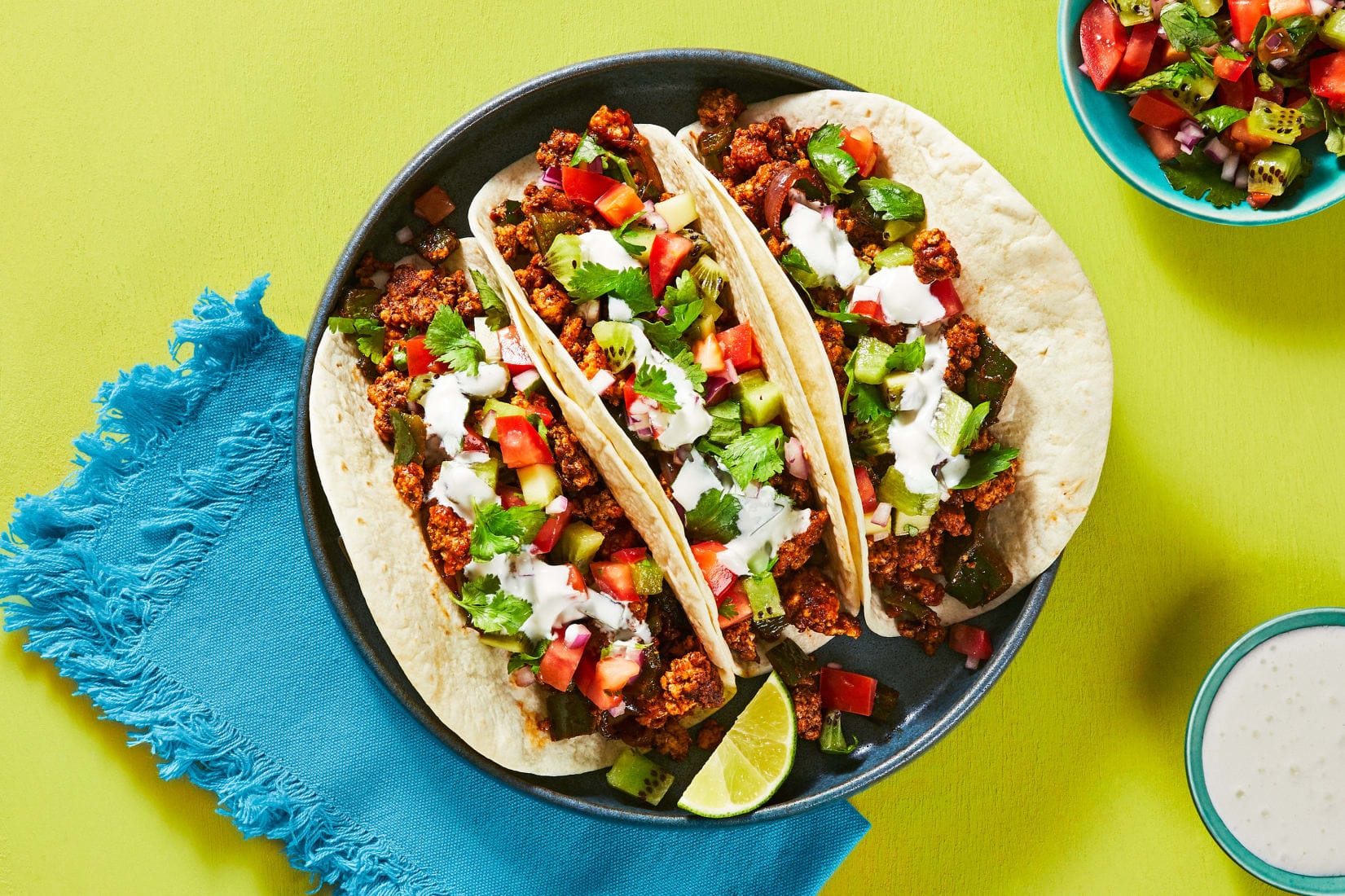 tacos with kiwi