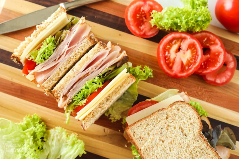Turkey Sandwich (Deli Style)