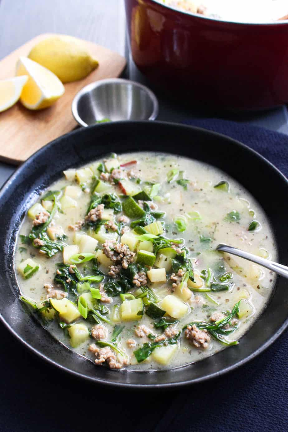 Herbed Ground Pork and Vegetable Soup (AIP)