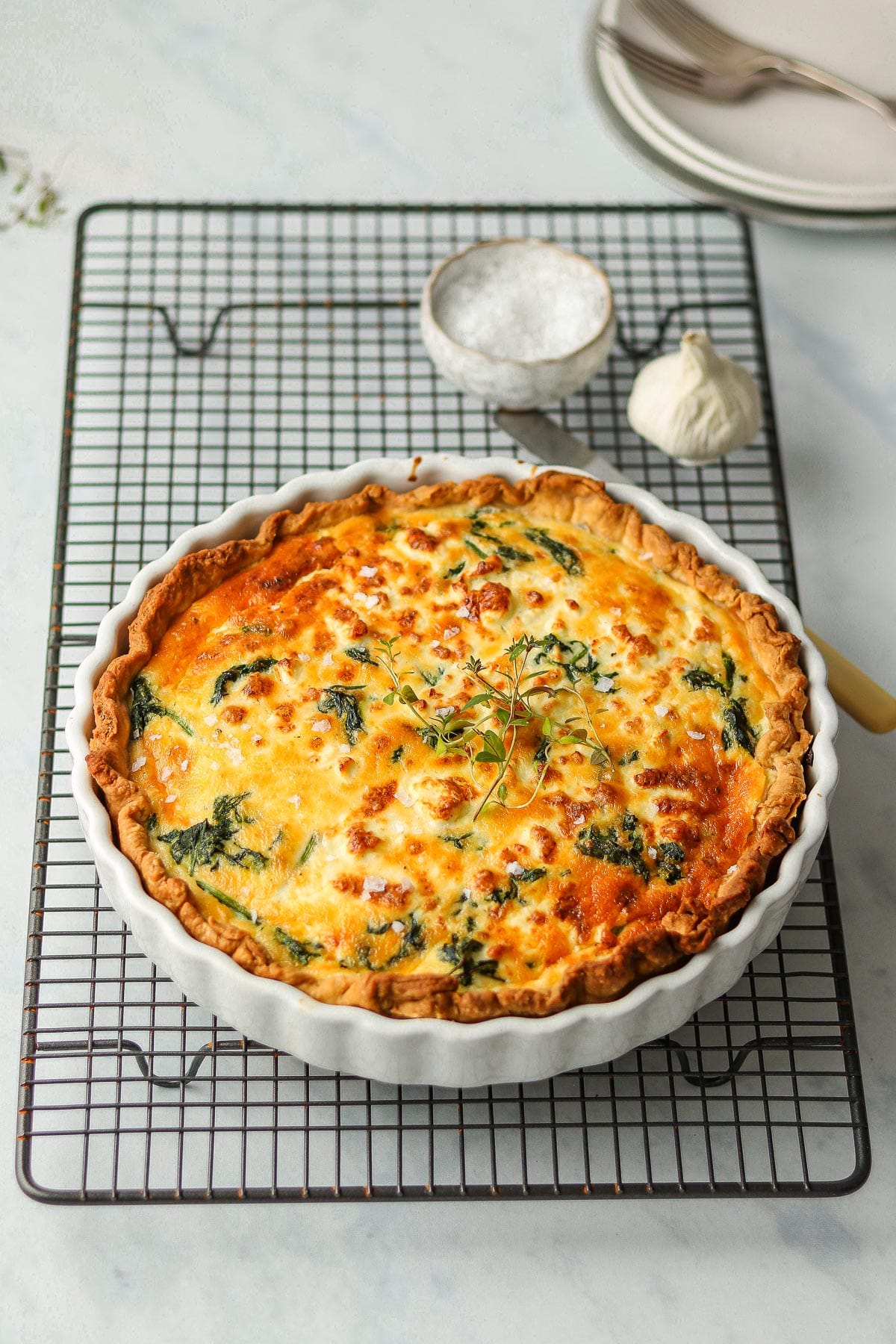 Spinach and feta