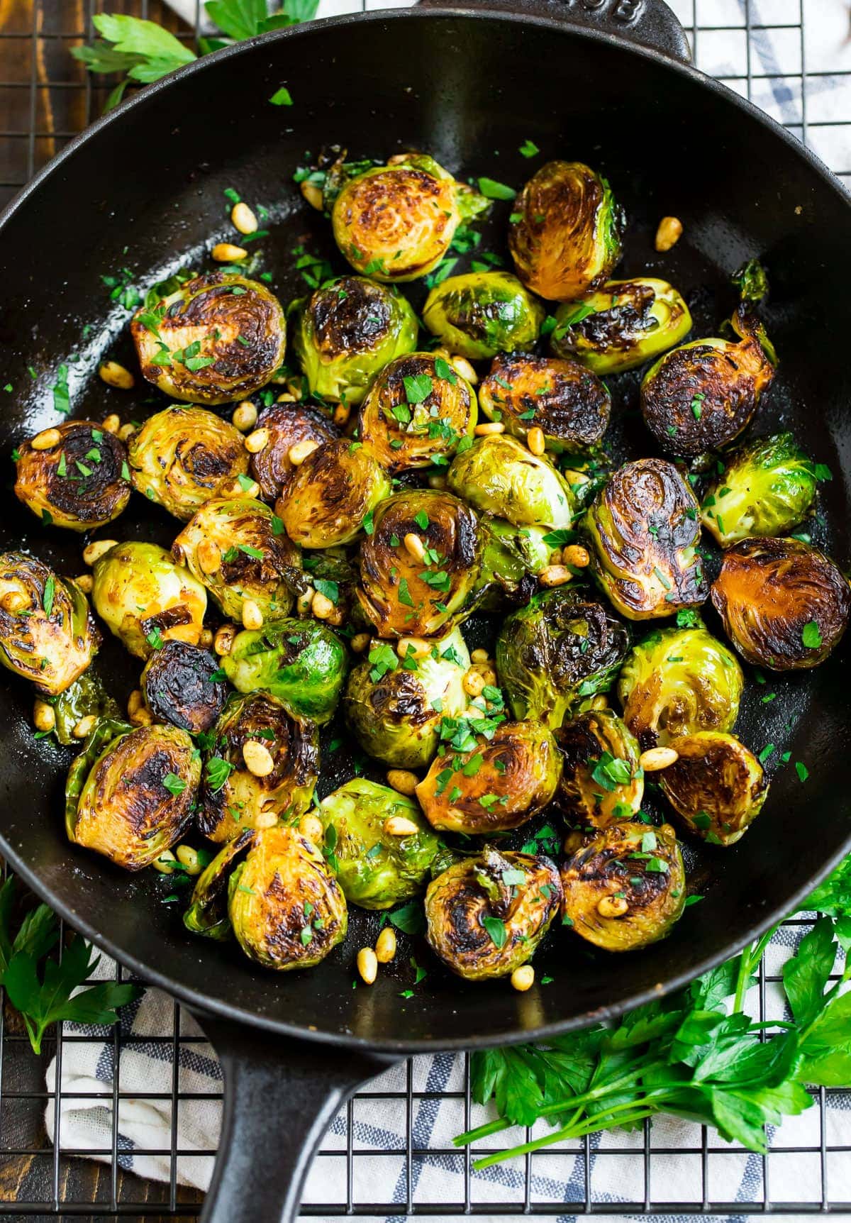 How to Microwave Brussel Sprouts