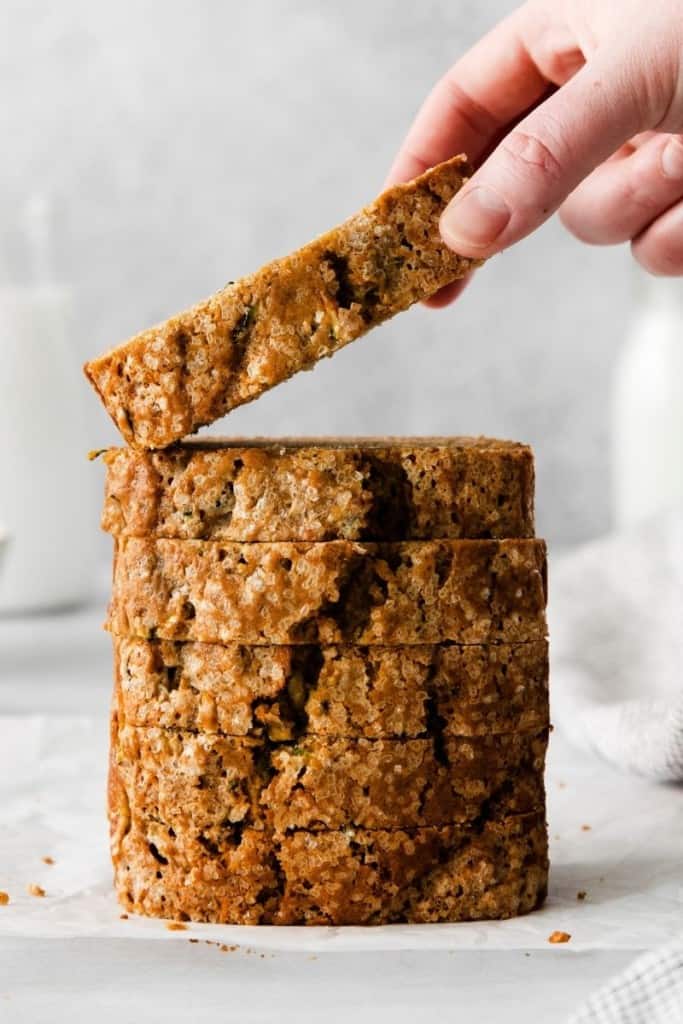 Zucchini Bread with Applesauce