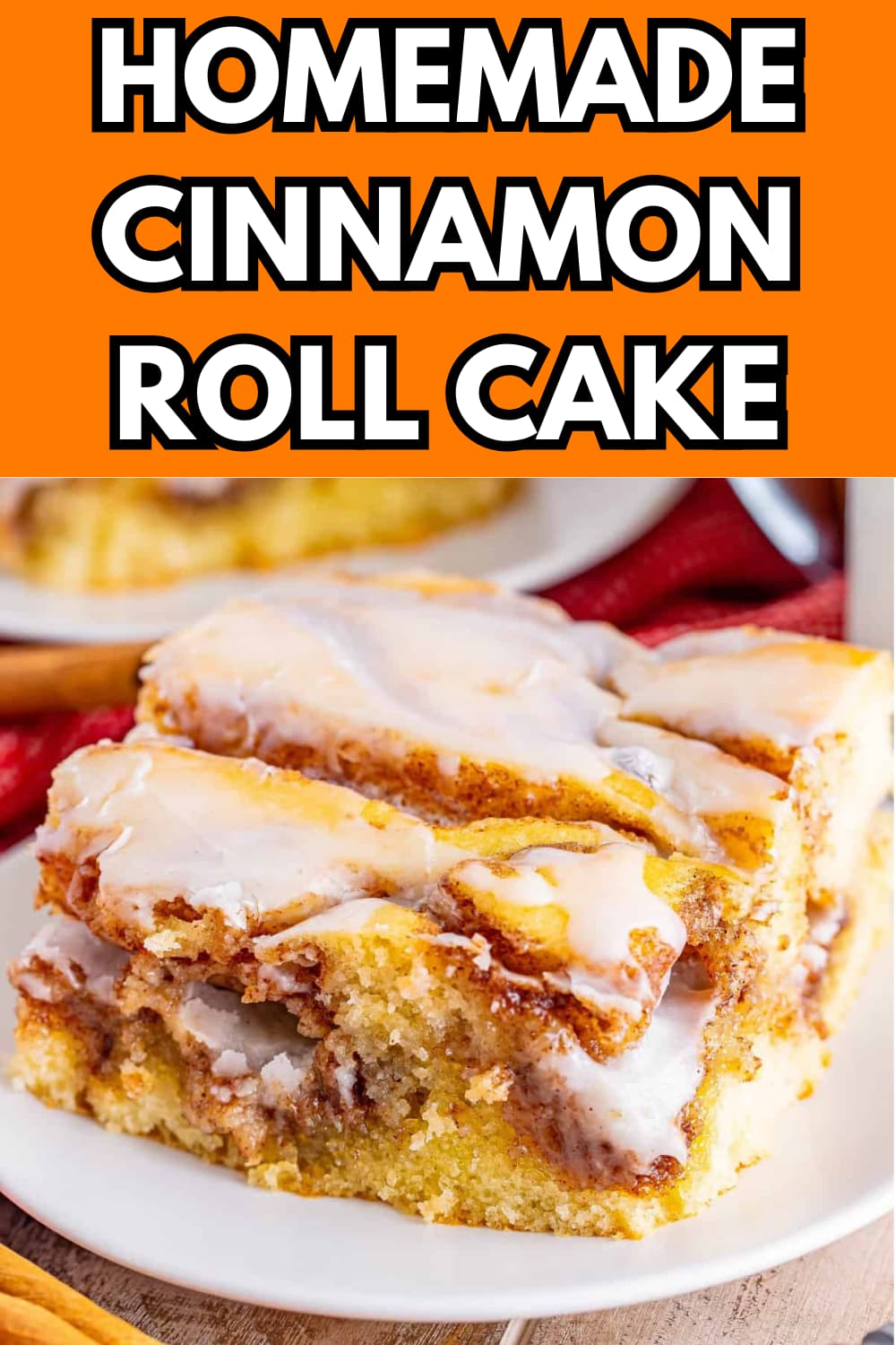 Homemade Cinnamon Roll Cake Recipe