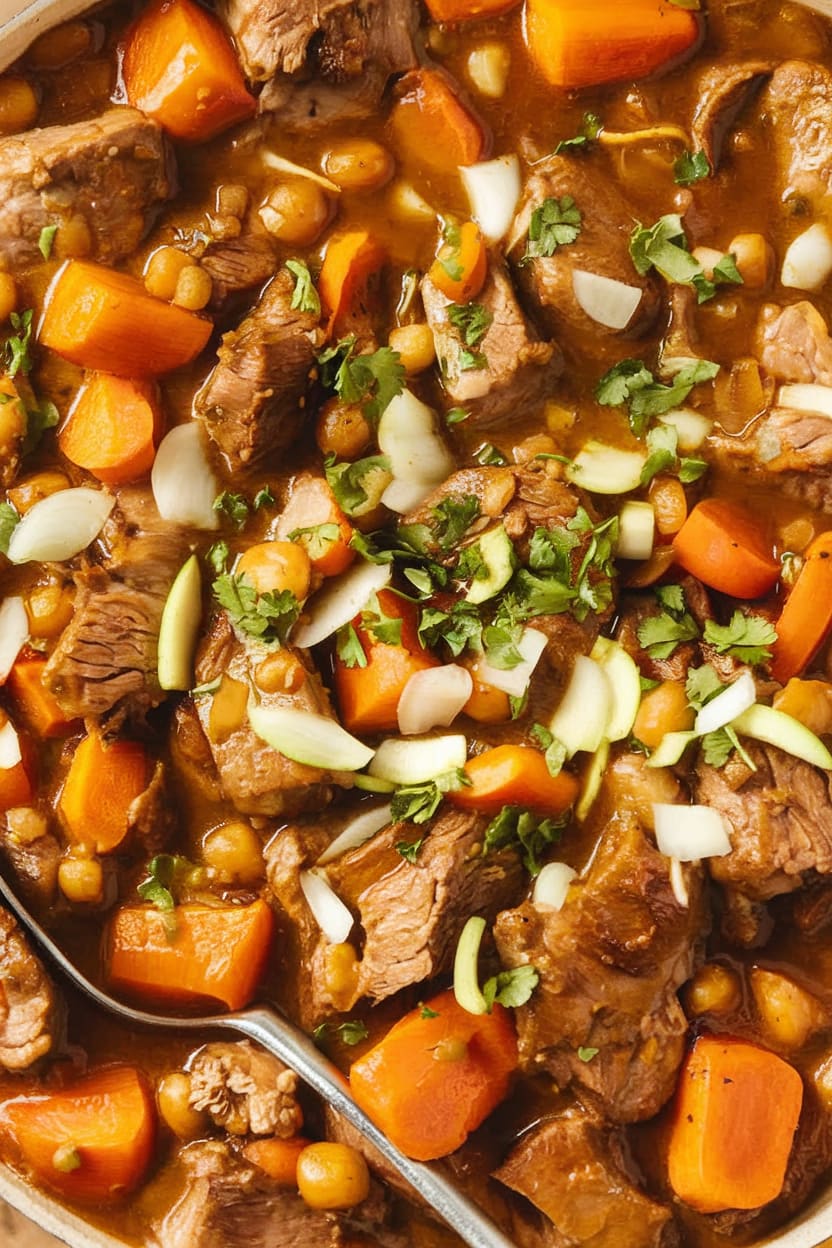 Moroccan Spiced Lamb Tagine