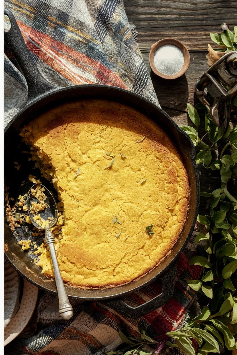 Skillet Corn Pudding