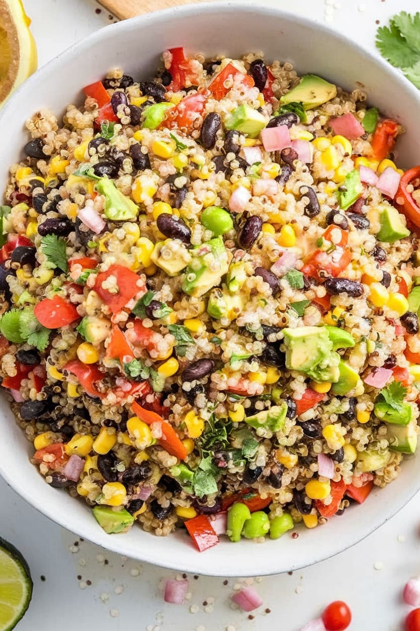 Southwestern Quinoa Salad with Black Beans