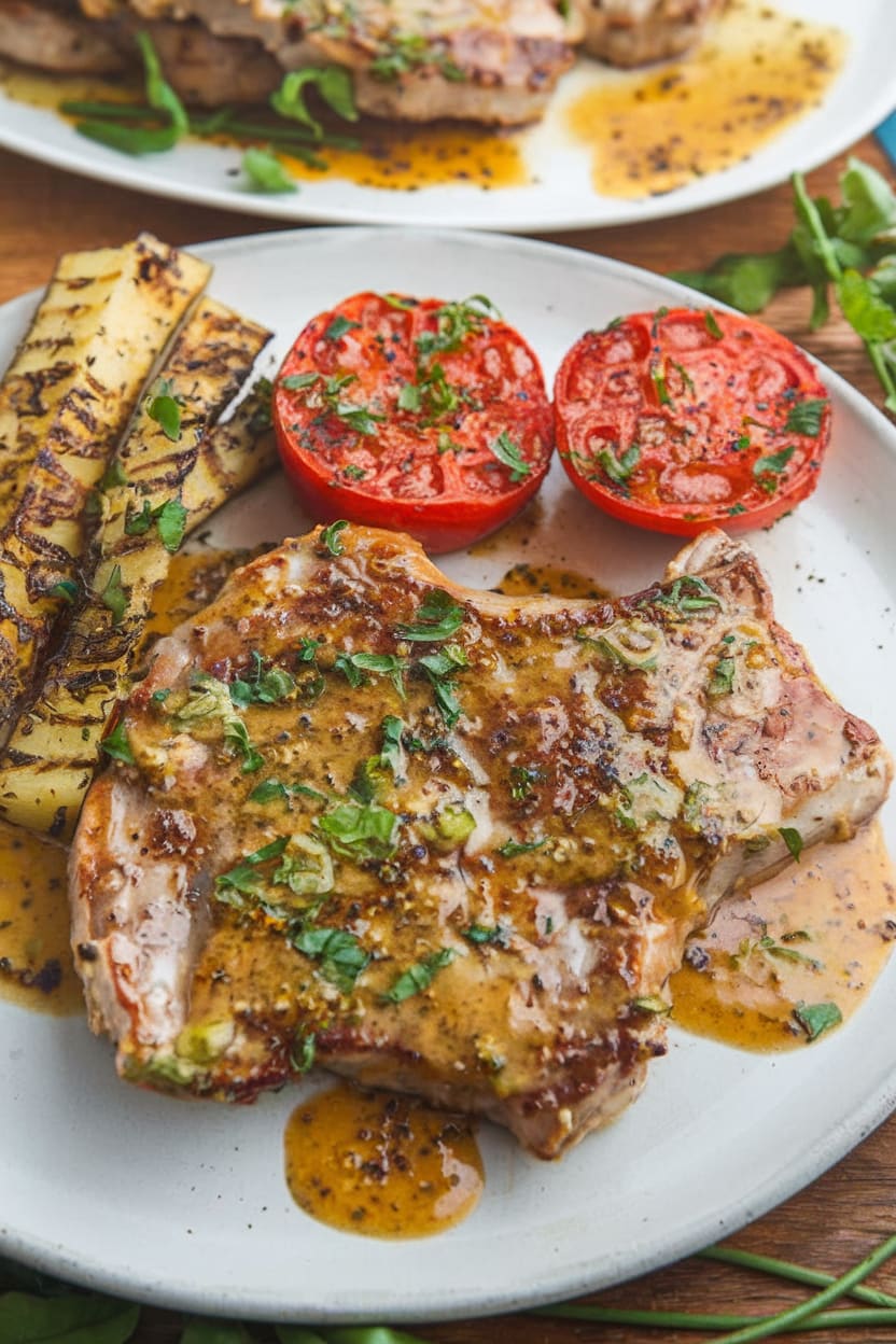 Honey Mustard Pork Chops
