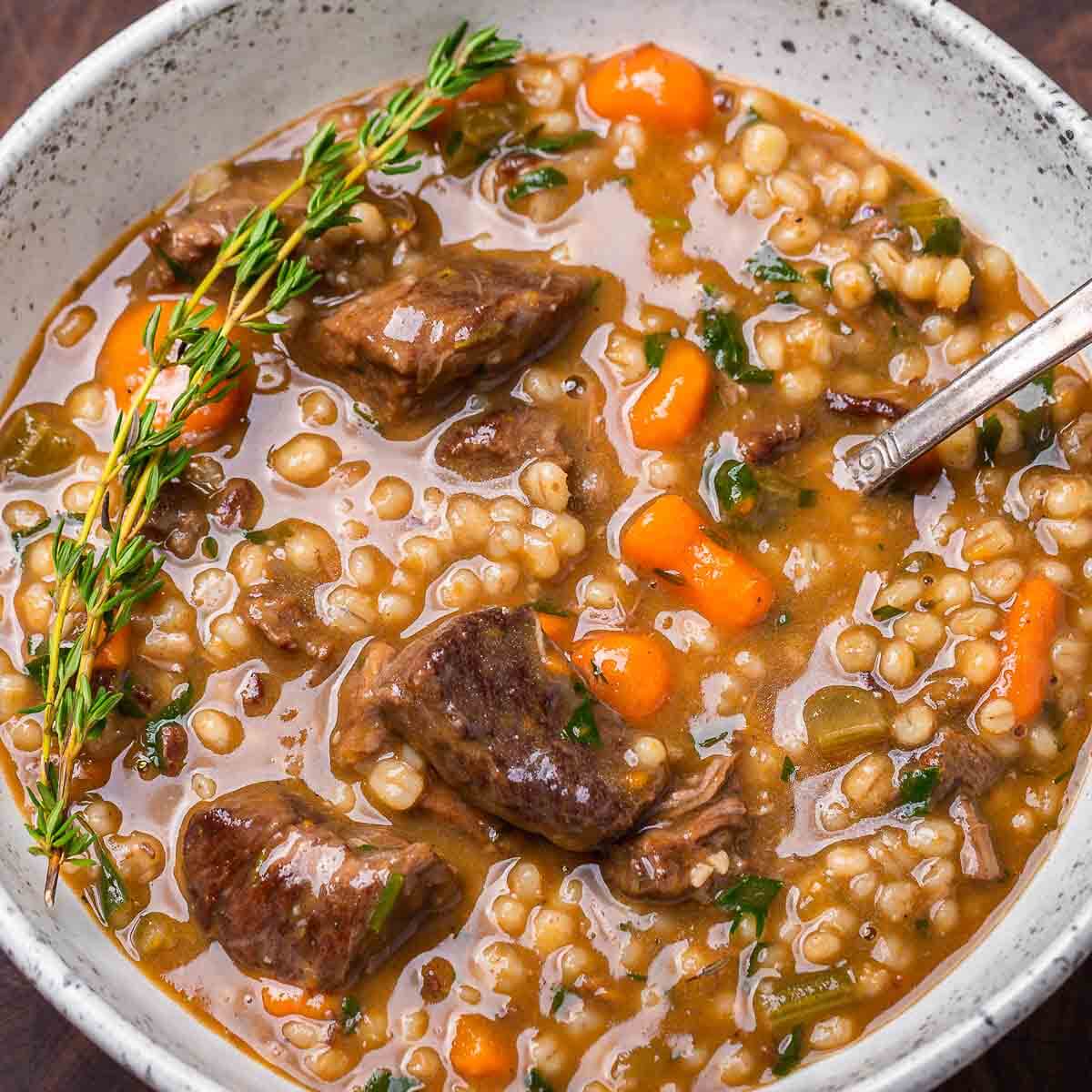 Beef Barley Recipe