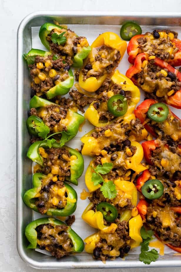 Bell Pepper Nachos Recipe
