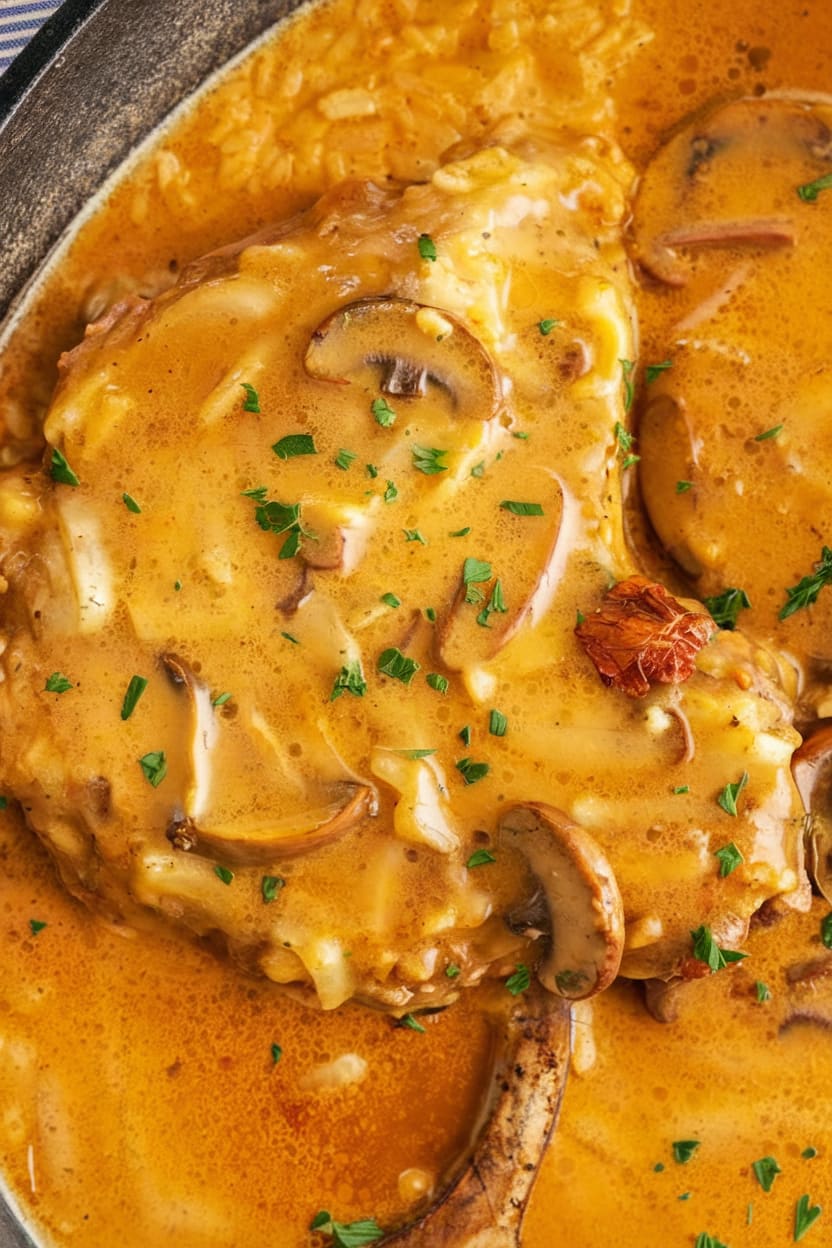 Smothered Pork Chops Recipe