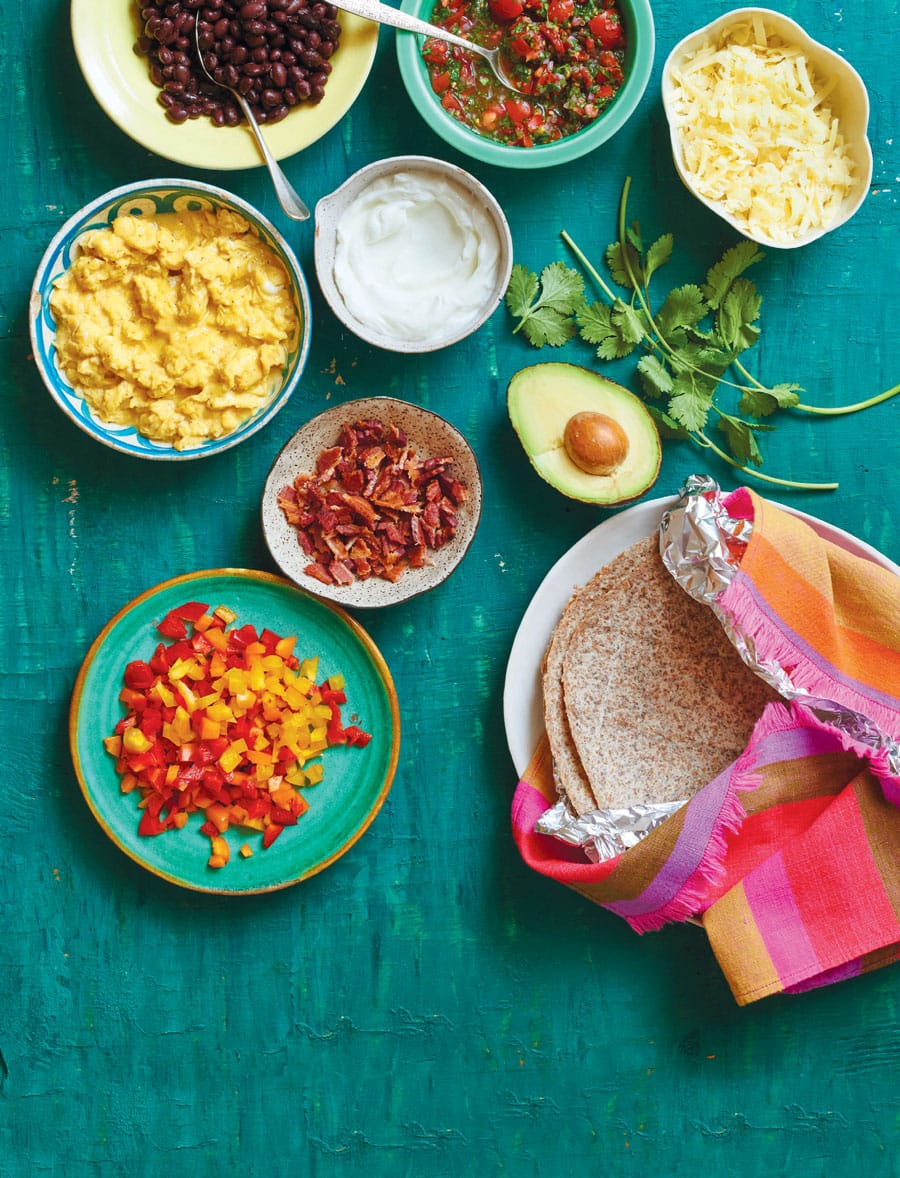 Breakfast Burrito Bar Recipe