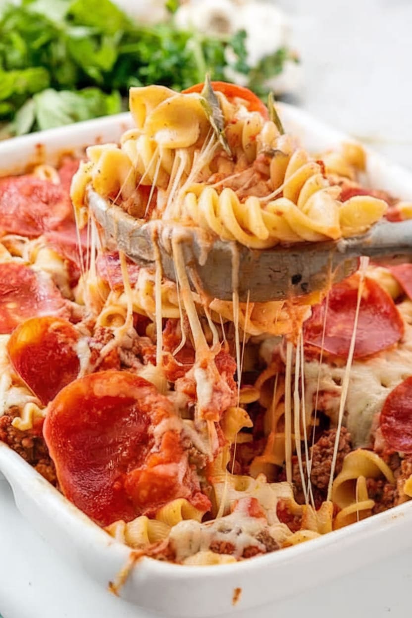 Pizza Pasta Bake