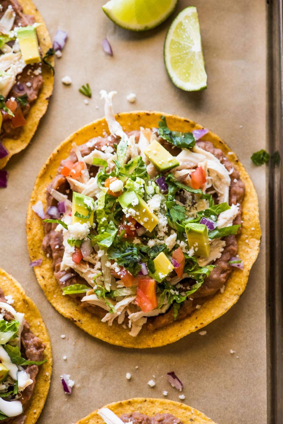 Chicken Tostadas Recipe