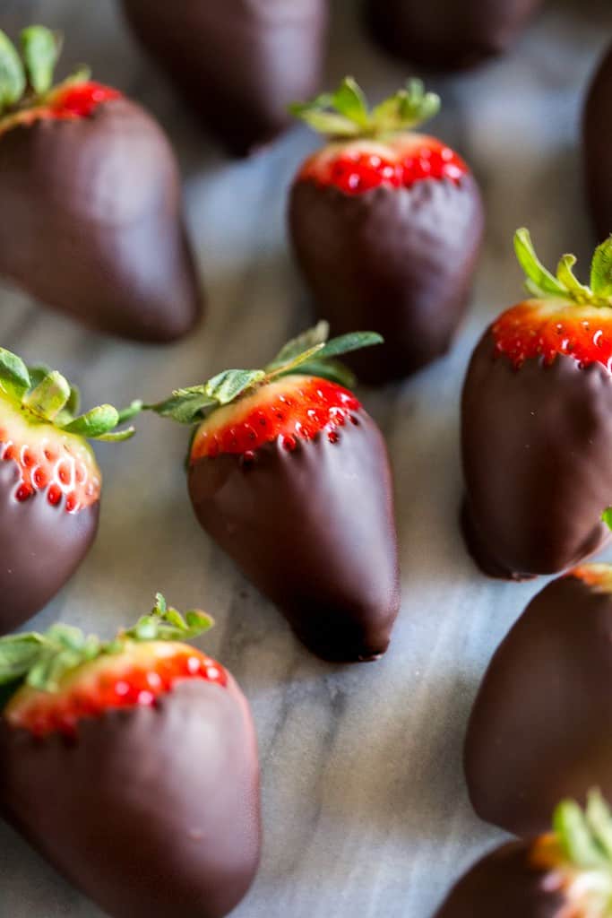 Quick Chocolate Covered Strawberries Recipe