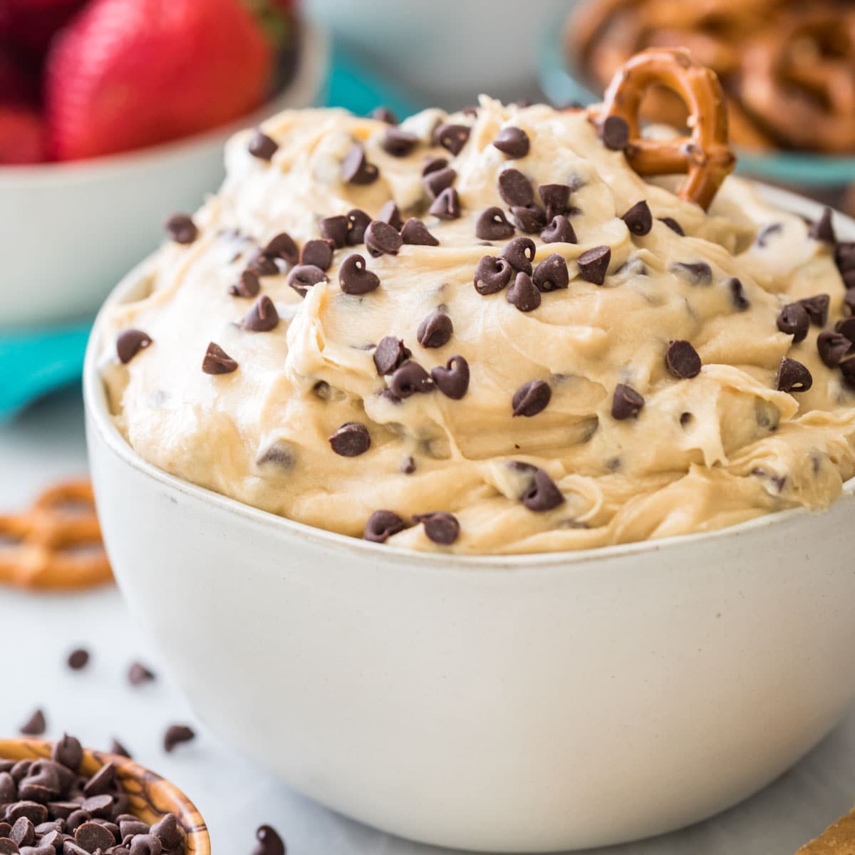 Chocolate Chip Cookie Dough Dip Recipe