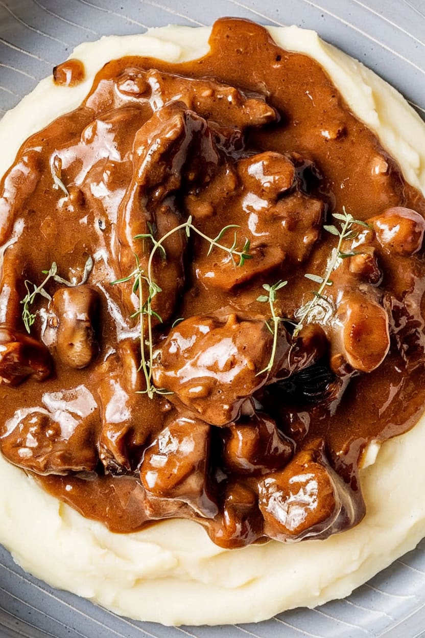 Beef Tips and Gravy