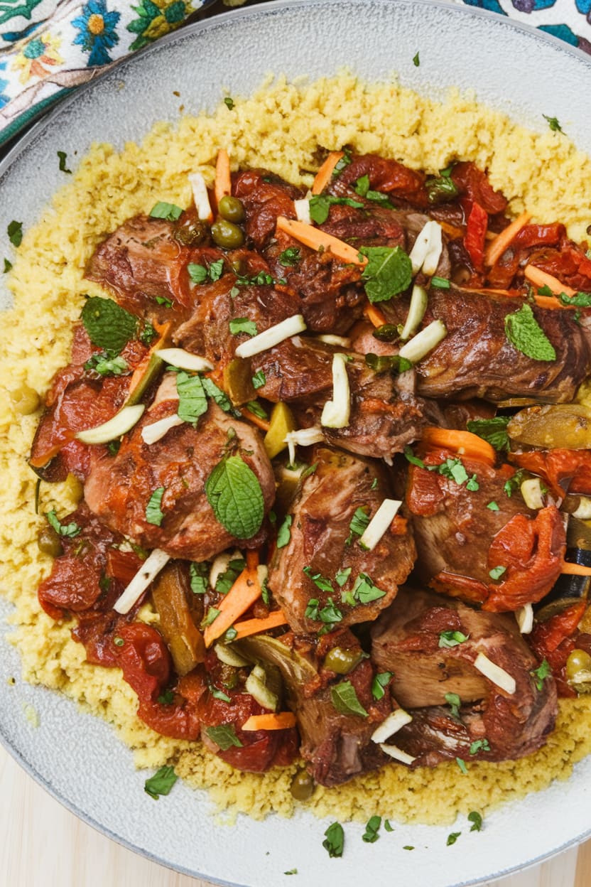 Moroccan Spiced Lamb Tagine