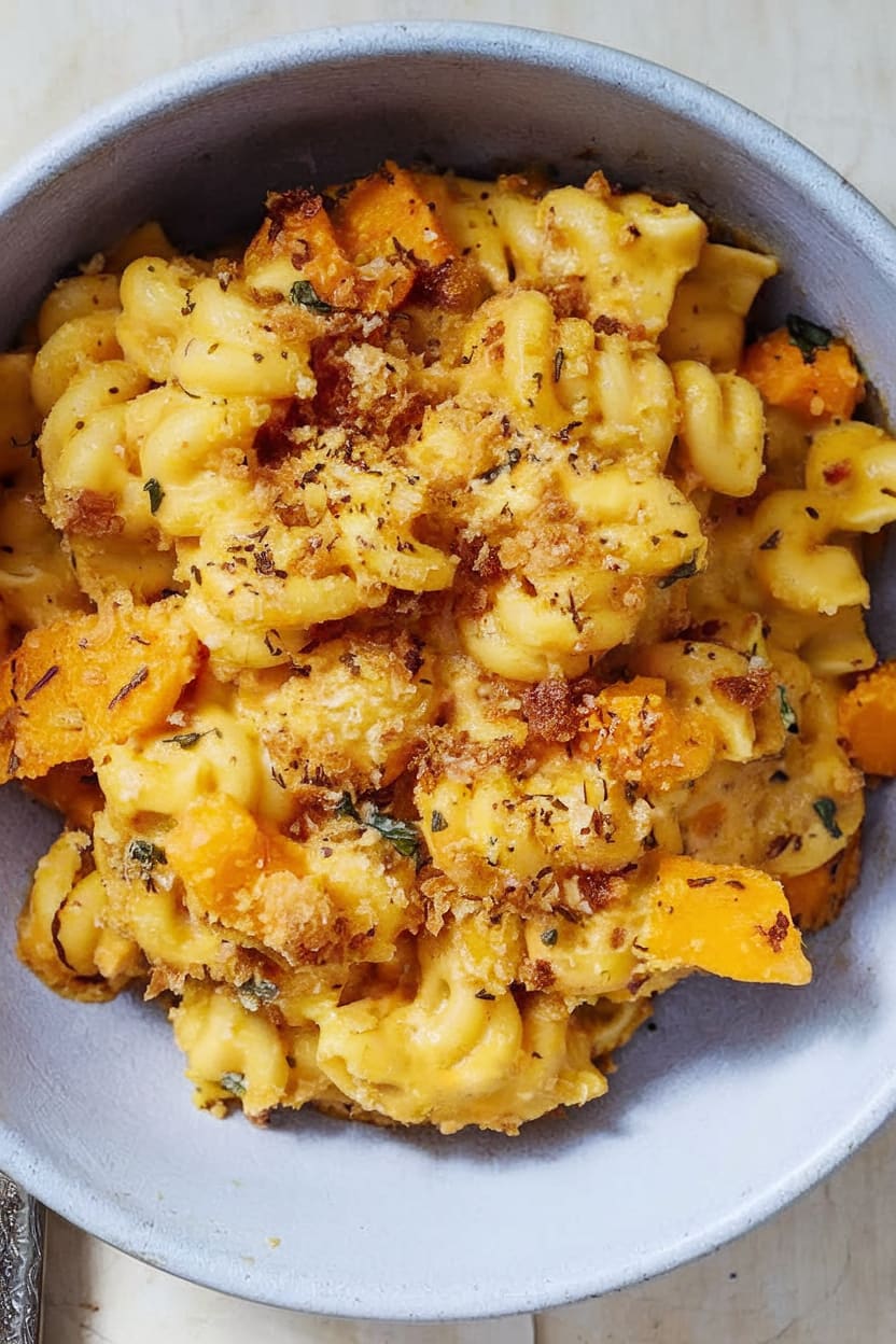 Butternut Squash Mac and Cheese