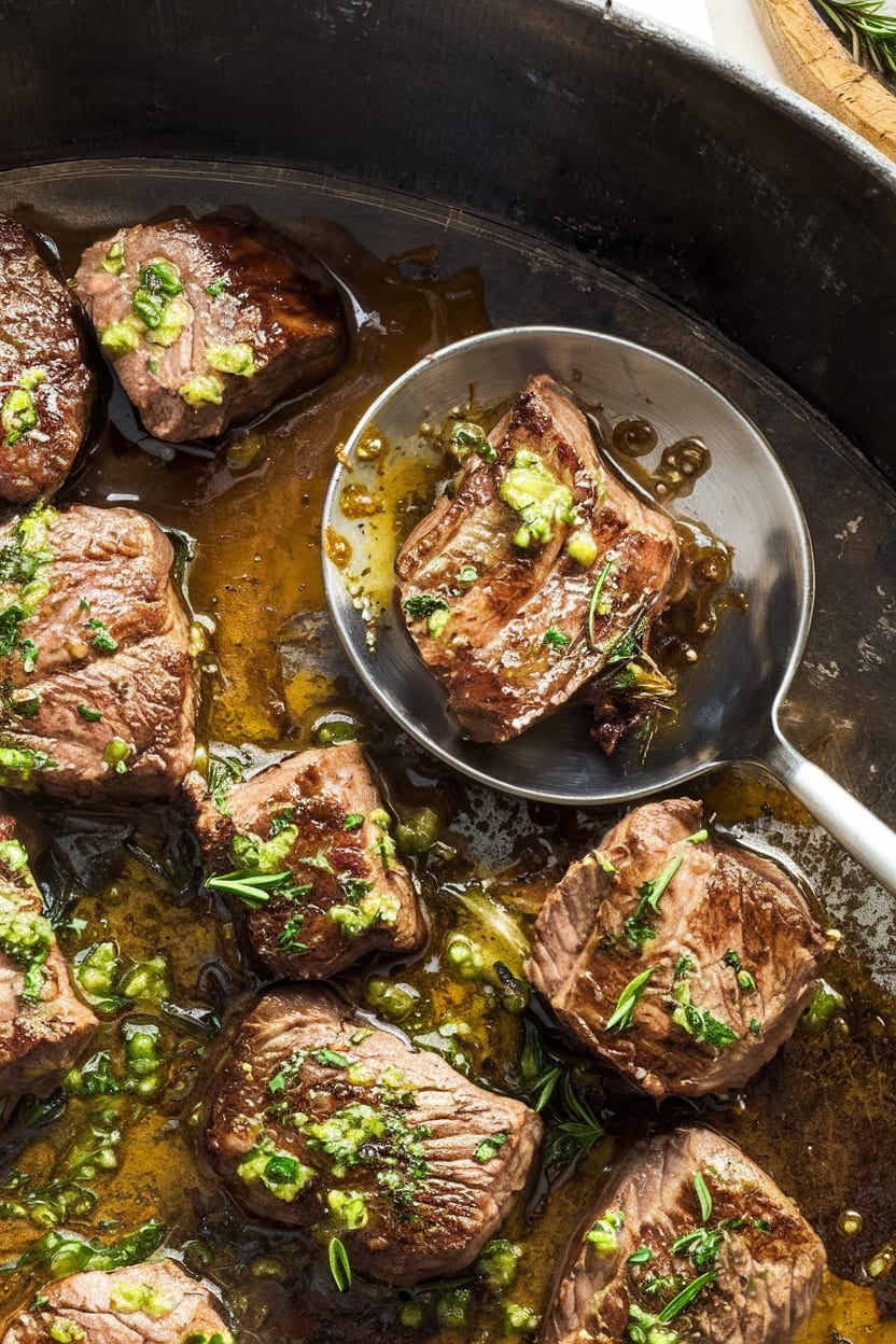 Garlic Butter Steak Bites