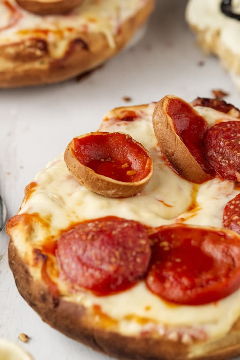 Pizza Bagels