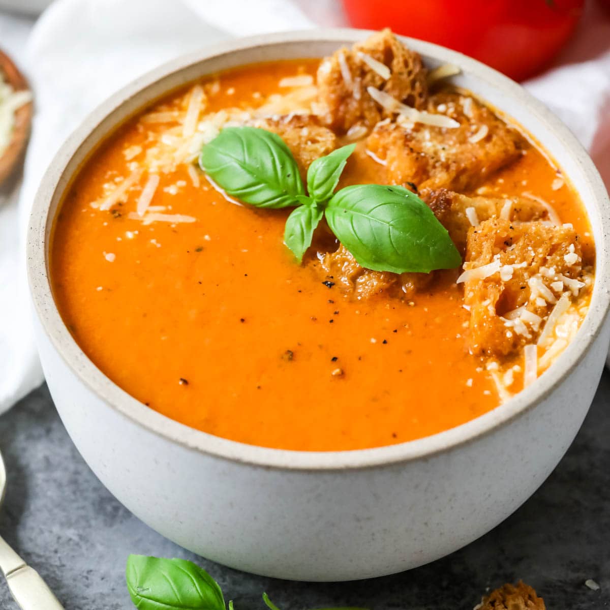 Tomato Basil Soup Recipe