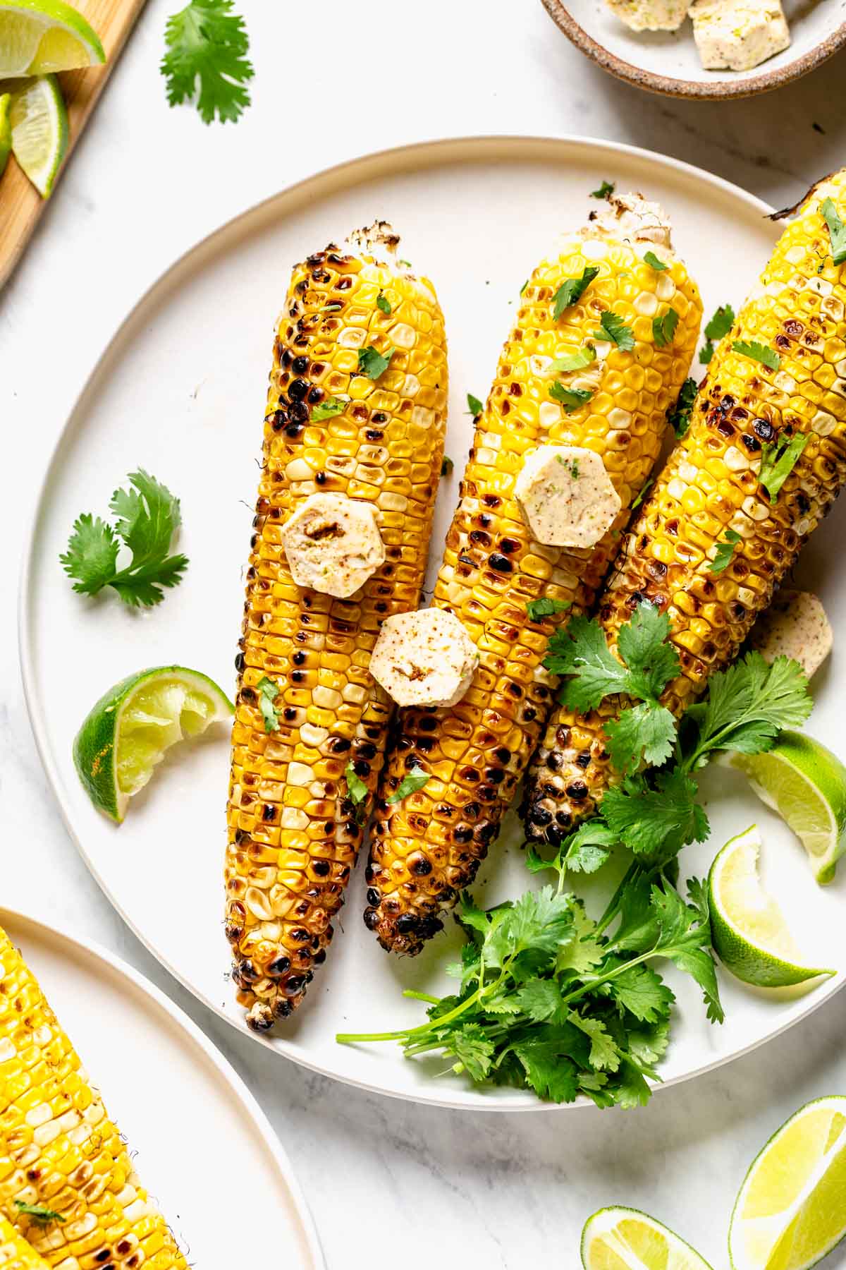 Grilled Corn on the Cob with Chipotle Lime Butter Recipe