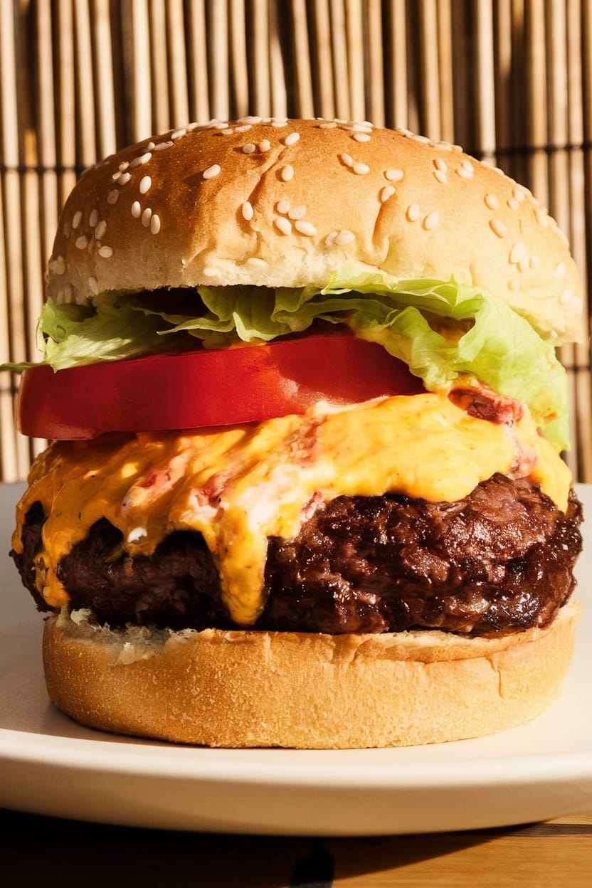 Pimento Cheese Burgers