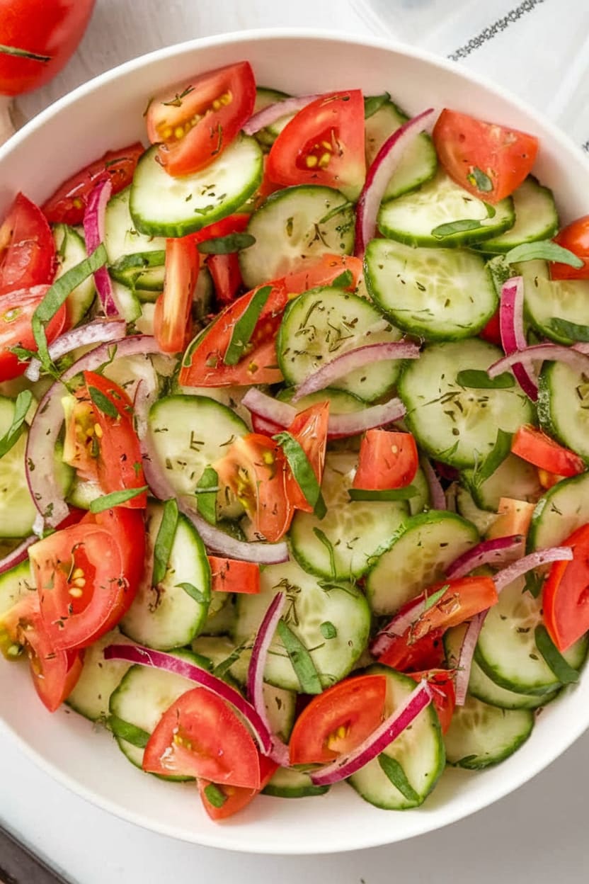 Cucumber Tomato Salad