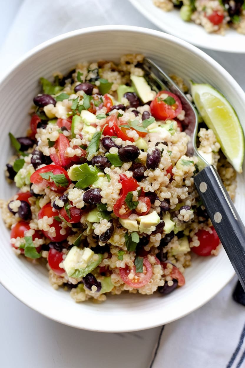 Southwestern Quinoa Salad with Black Beans