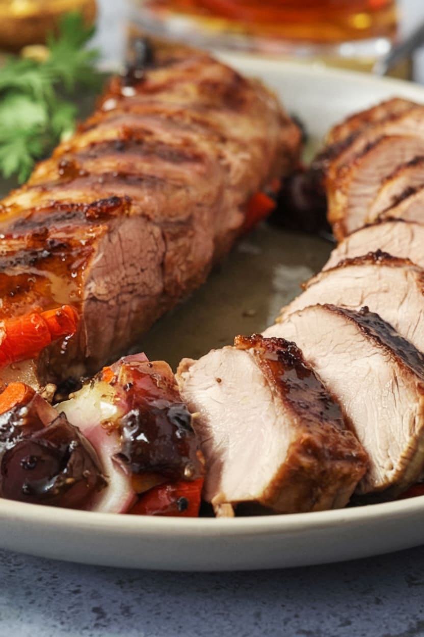 Bourbon Brown Sugar Pork Tenderloin