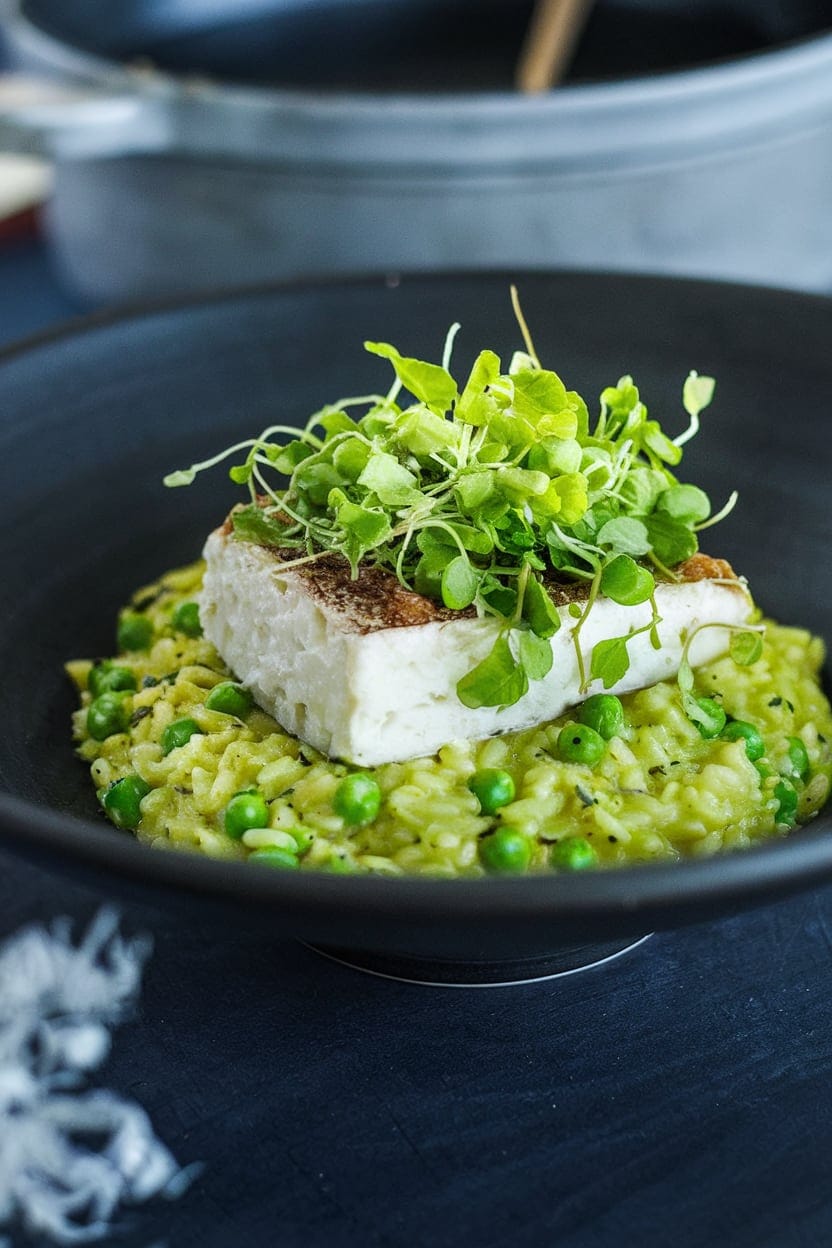 Spring Pea Risotto