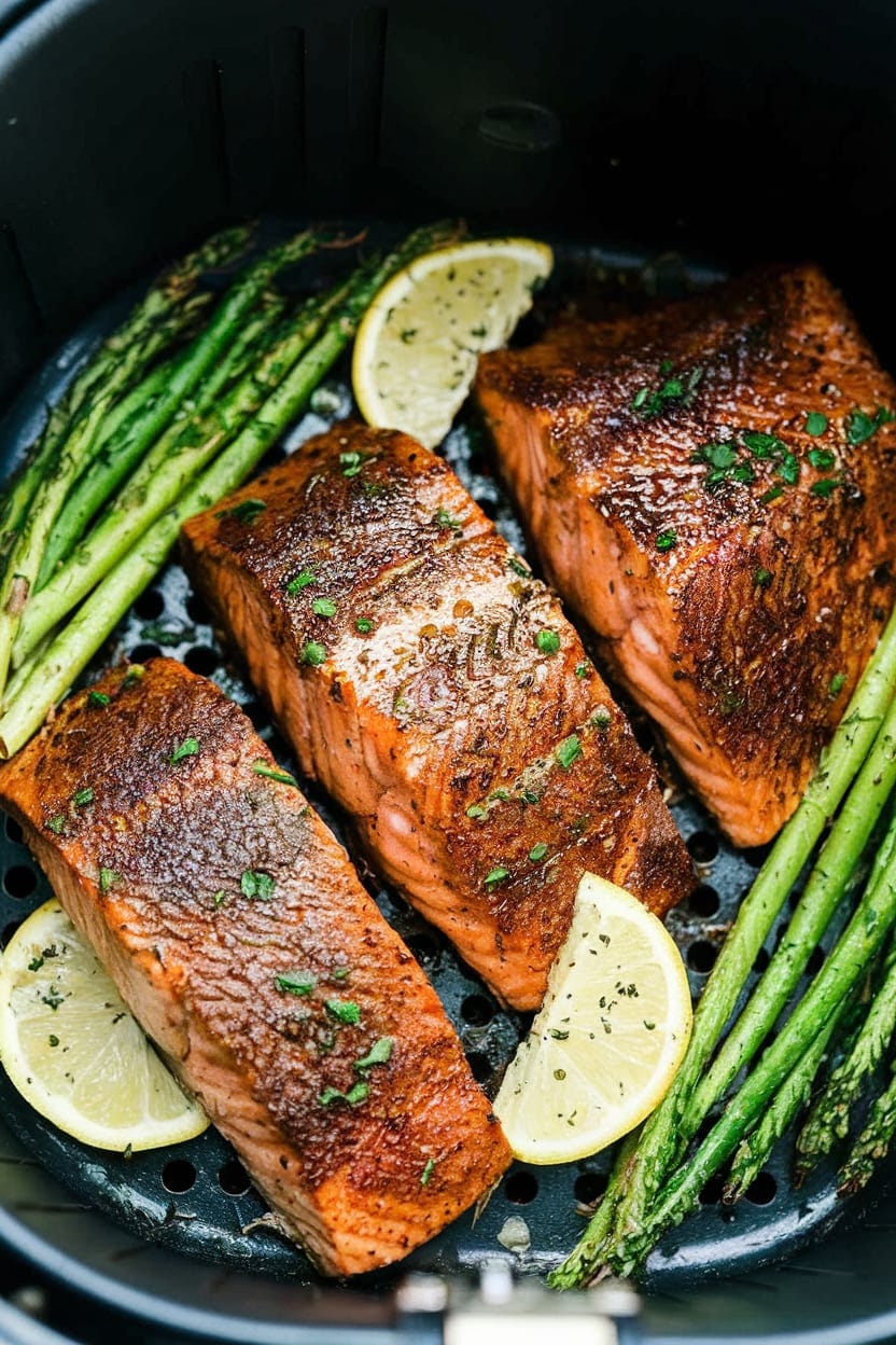 Air Fryer Salmon