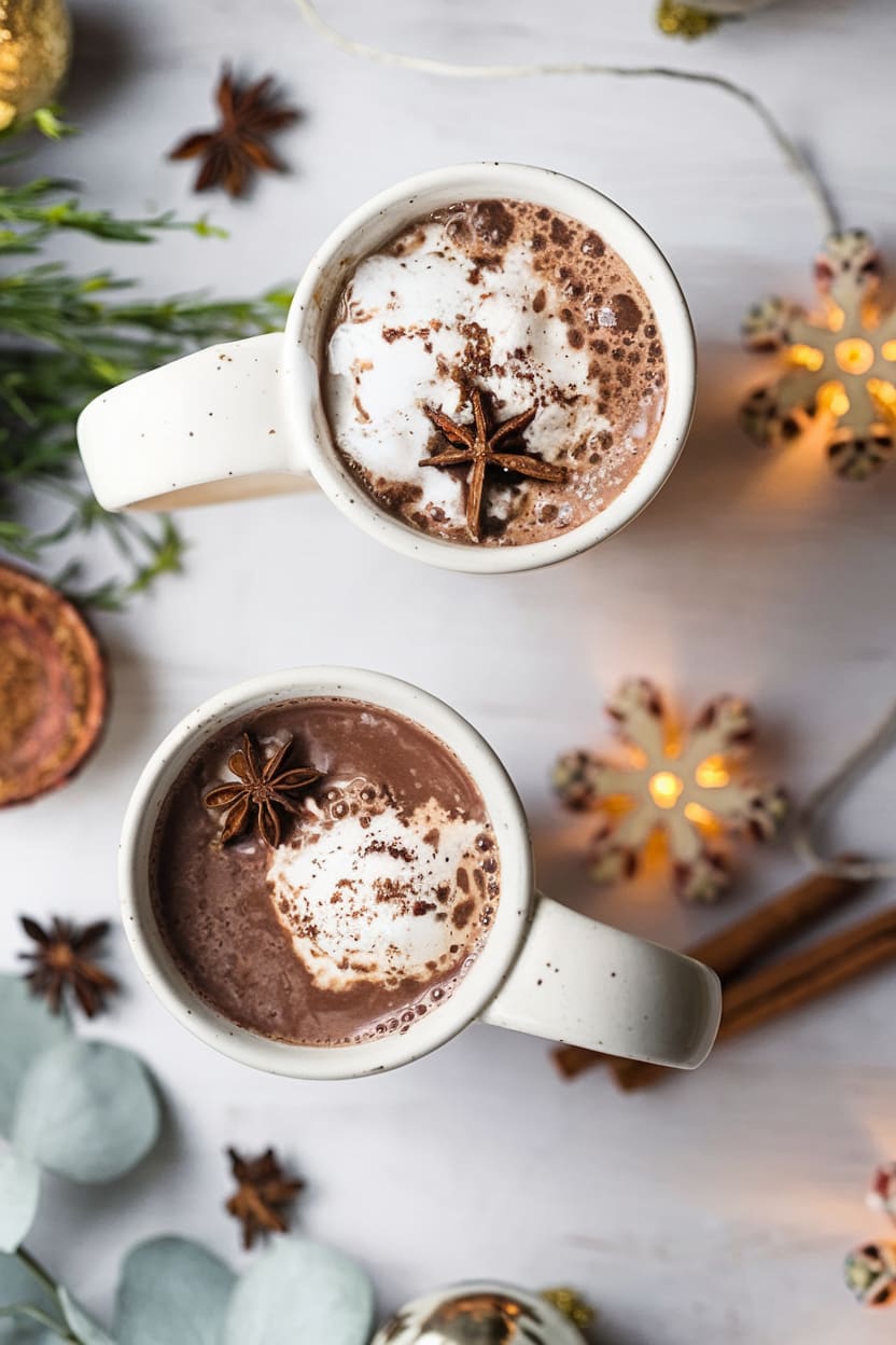 Chai-Spiced Hot Chocolate