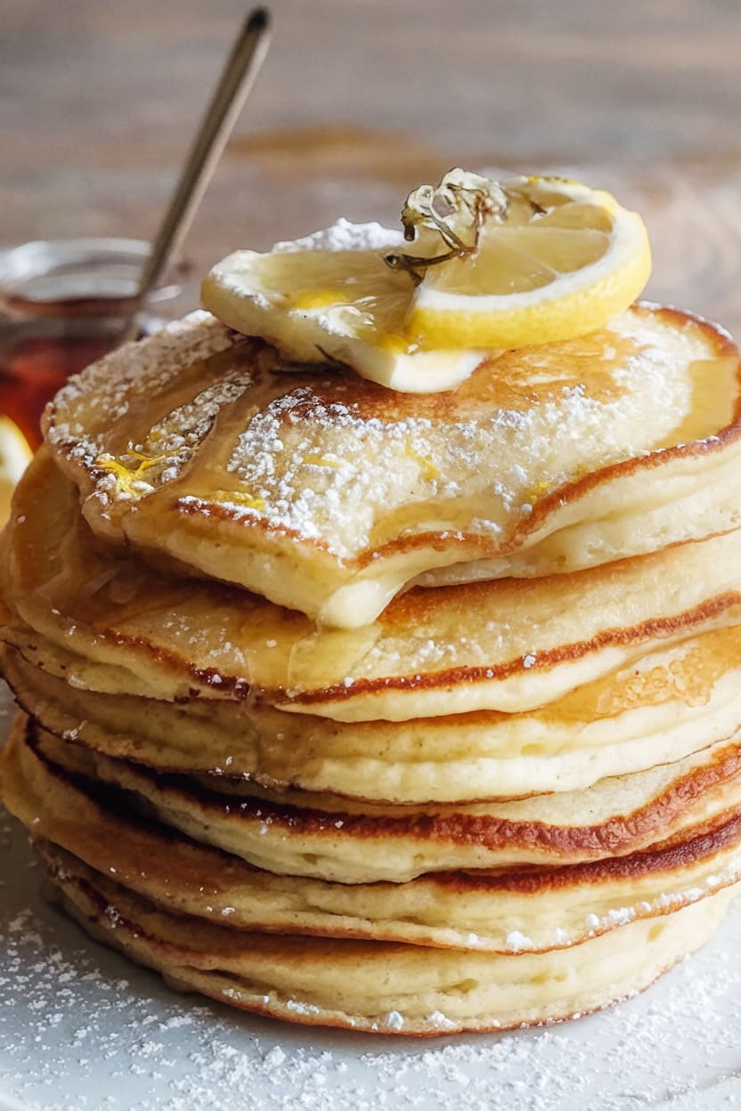 Lemon Ricotta Pancakes