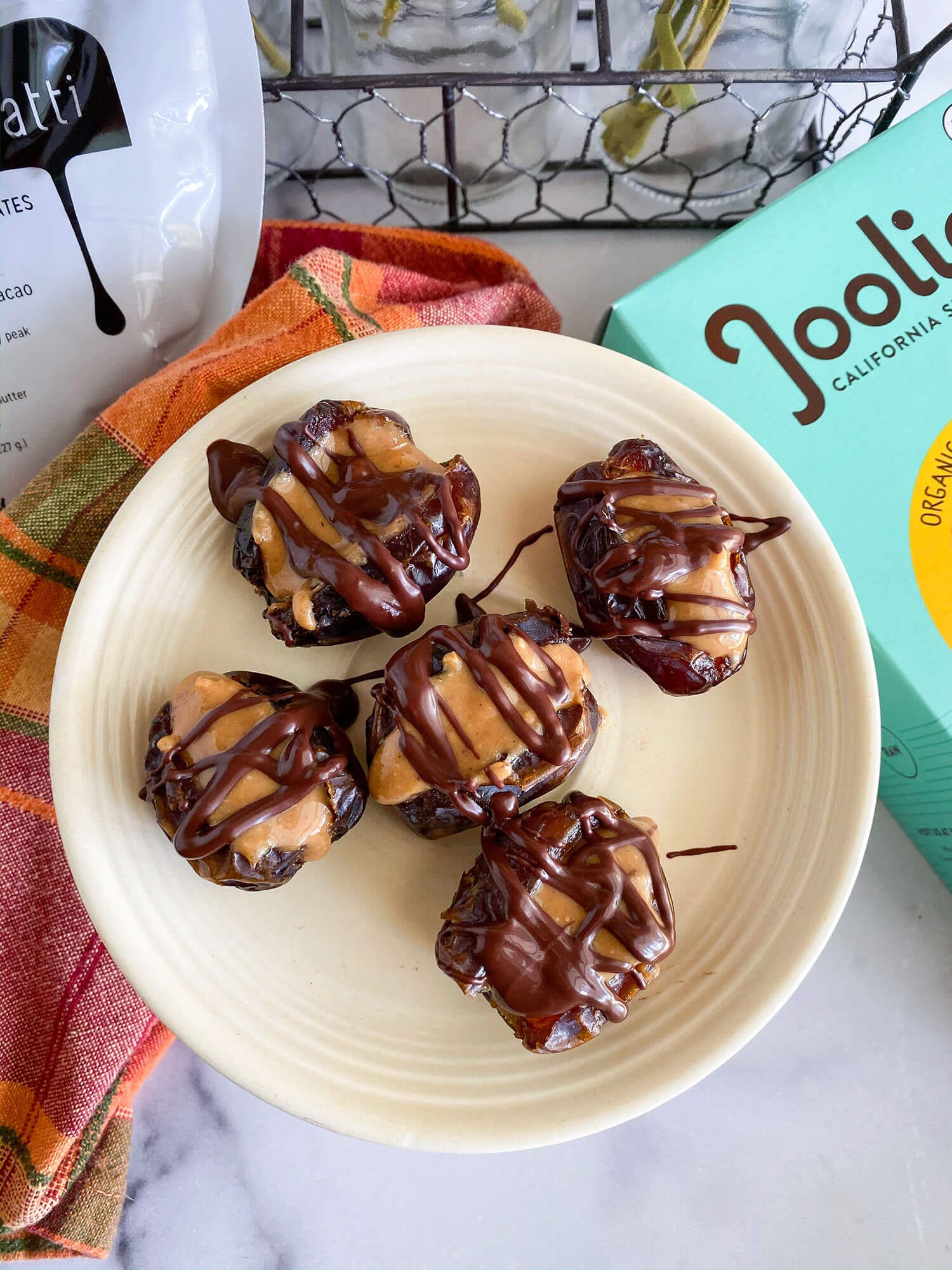 Nutella Stuffed Dates Recipe