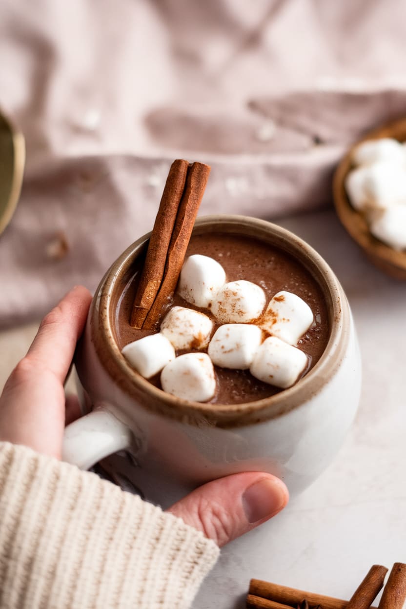 Chai-Spiced Hot Chocolate