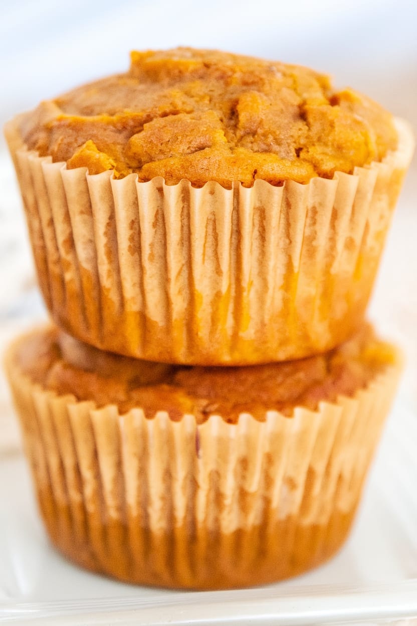 2-Ingredient Pumpkin Muffins