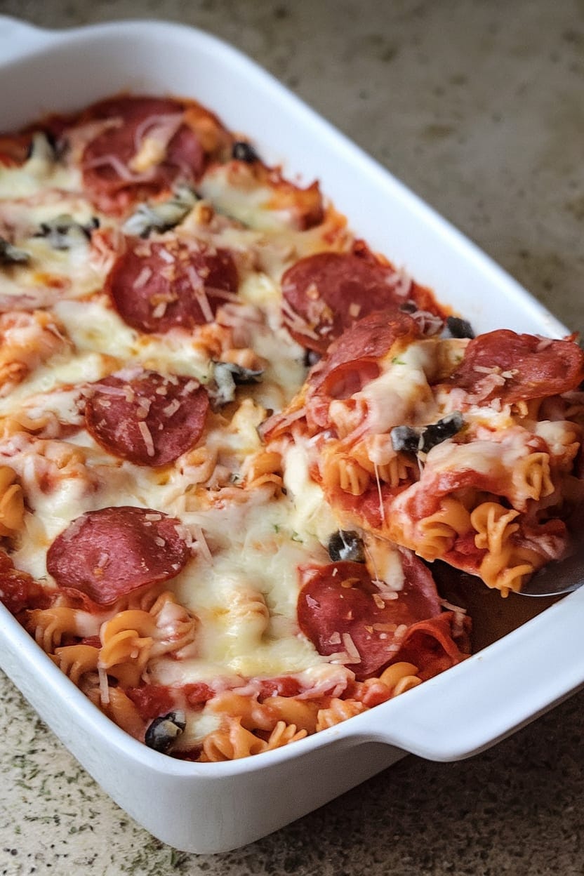 Pizza Pasta Bake