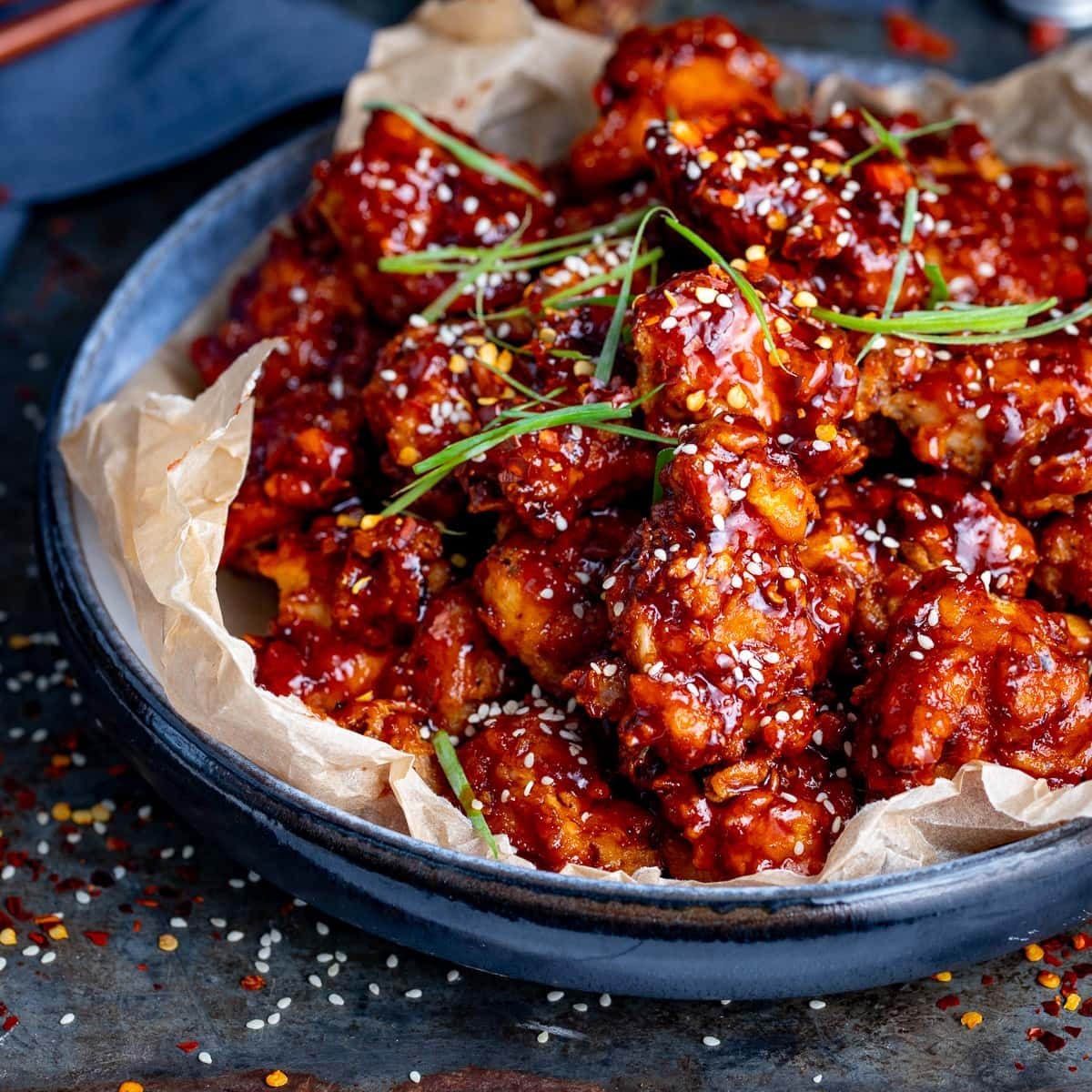 Spicy Korean Fried Chicken Recipe