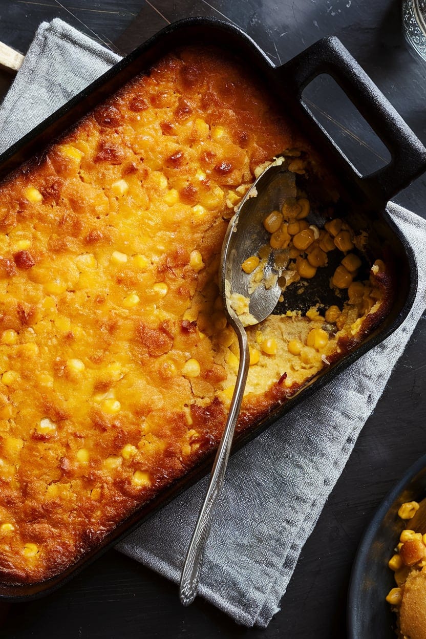 Skillet Corn Pudding
