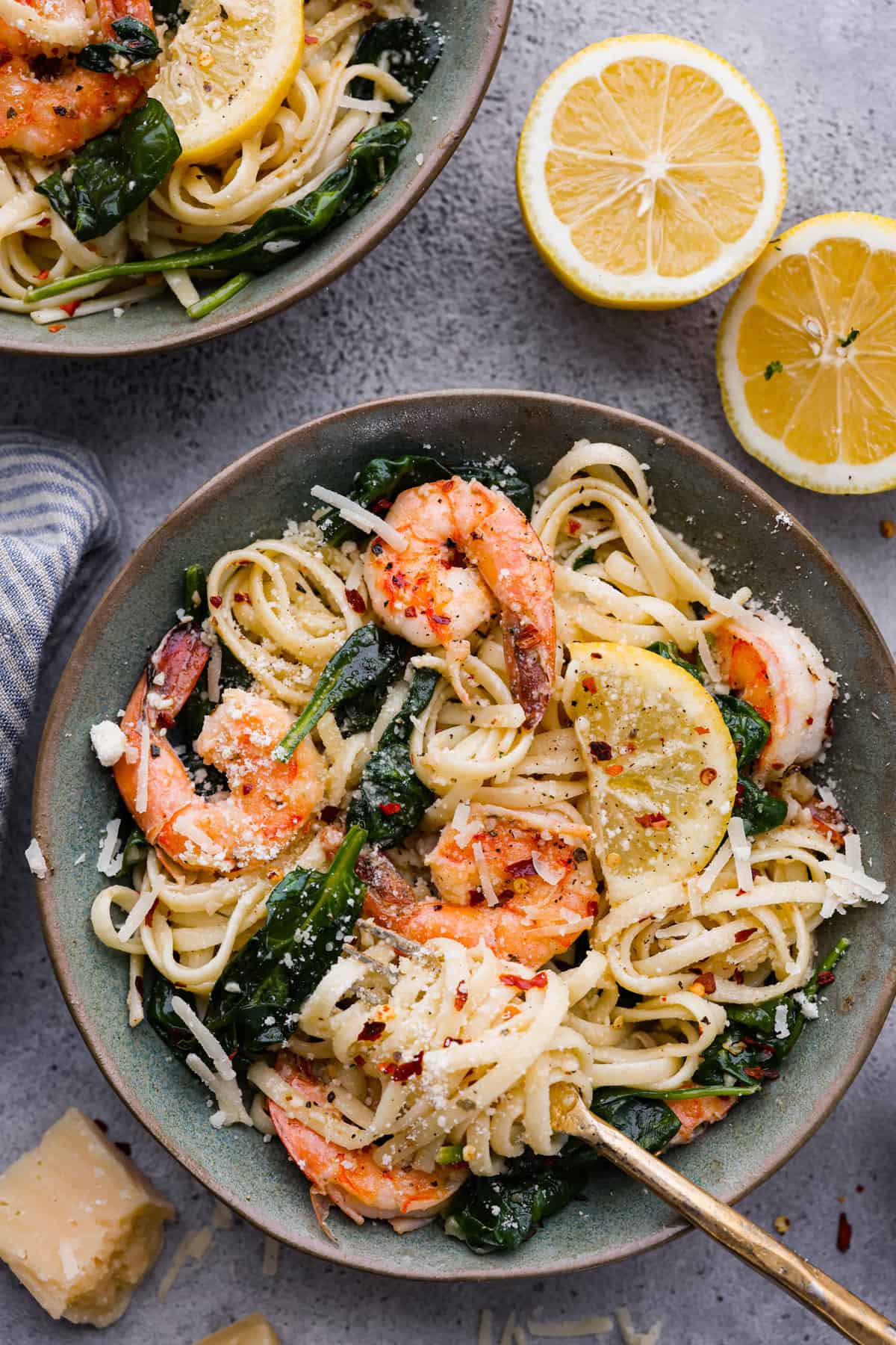 Lemon Garlic Shrimp Pasta Recipe