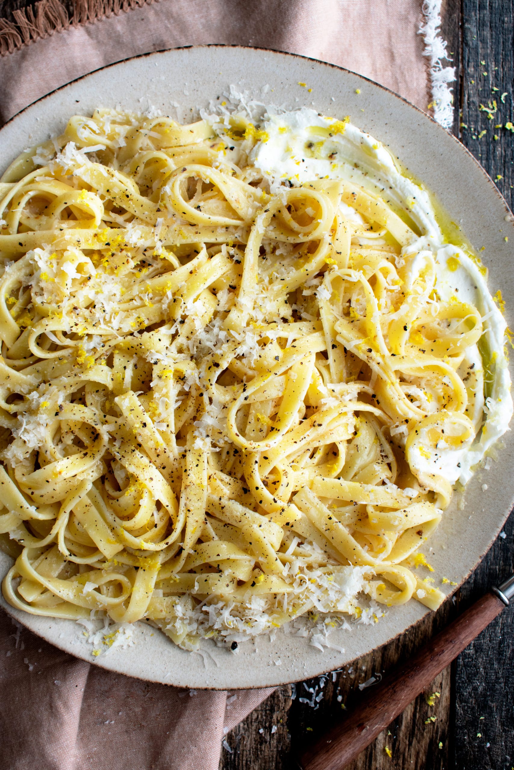 Lemon Ricotta Pasta Recipe
