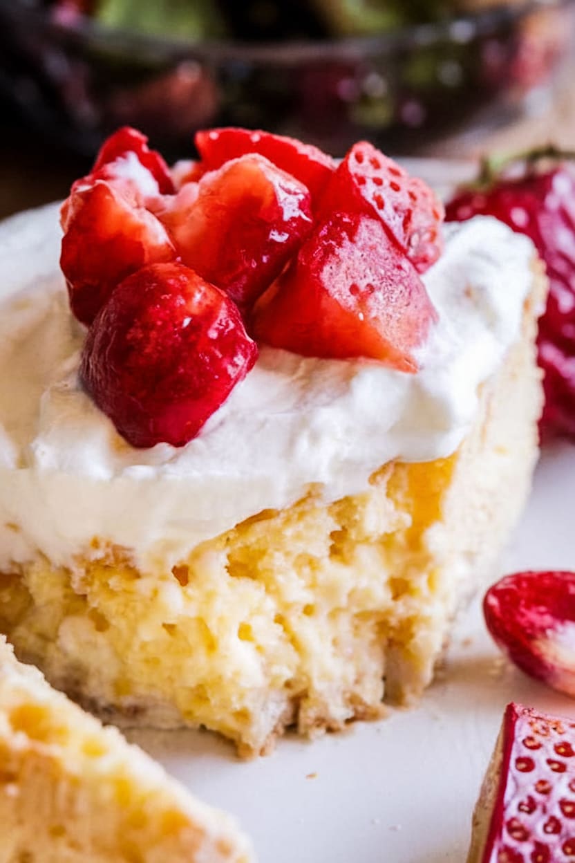 Tres Leches Cake with Cake Mix