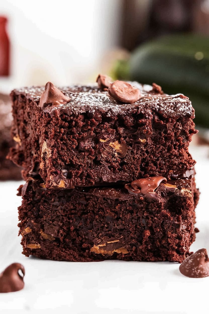 Chocolate Zucchini Brownies