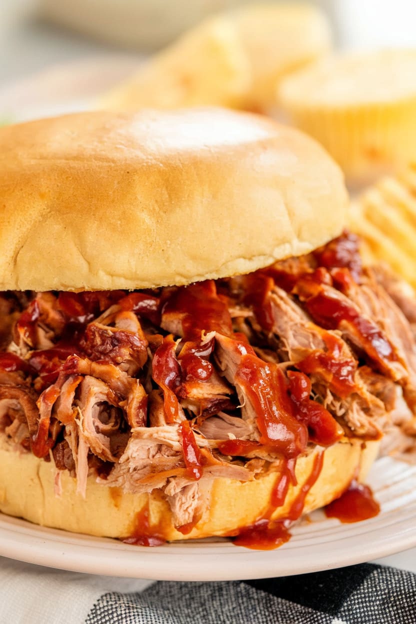 Slow Cooker Texas Pulled Pork