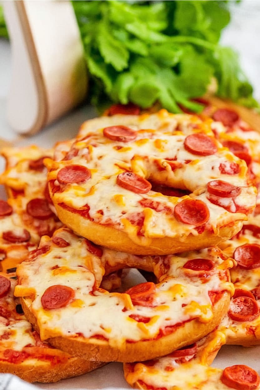 Pizza Bagels