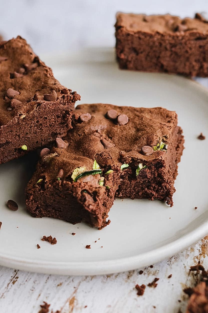 Chocolate Zucchini Brownies