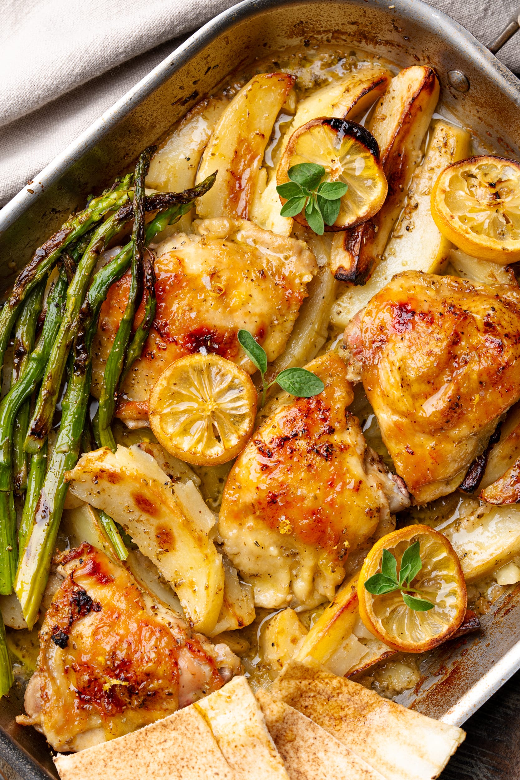 One-Pan Lemon Pepper Chicken and Potatoes Recipe