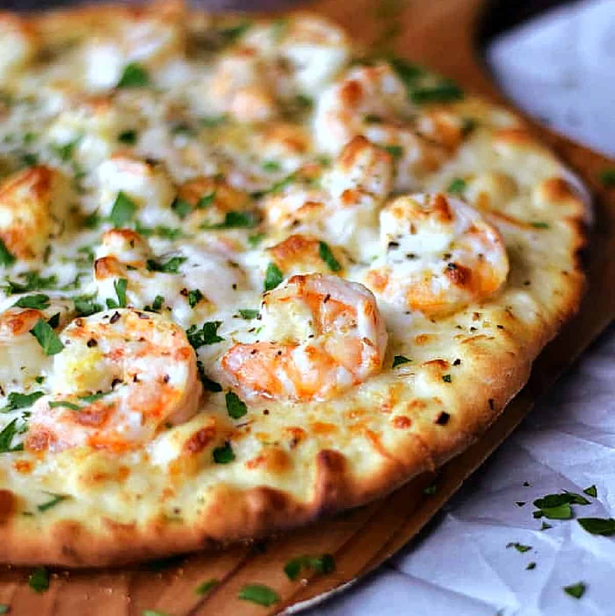 Shrimp Scampi Supreme Pizza Recipe