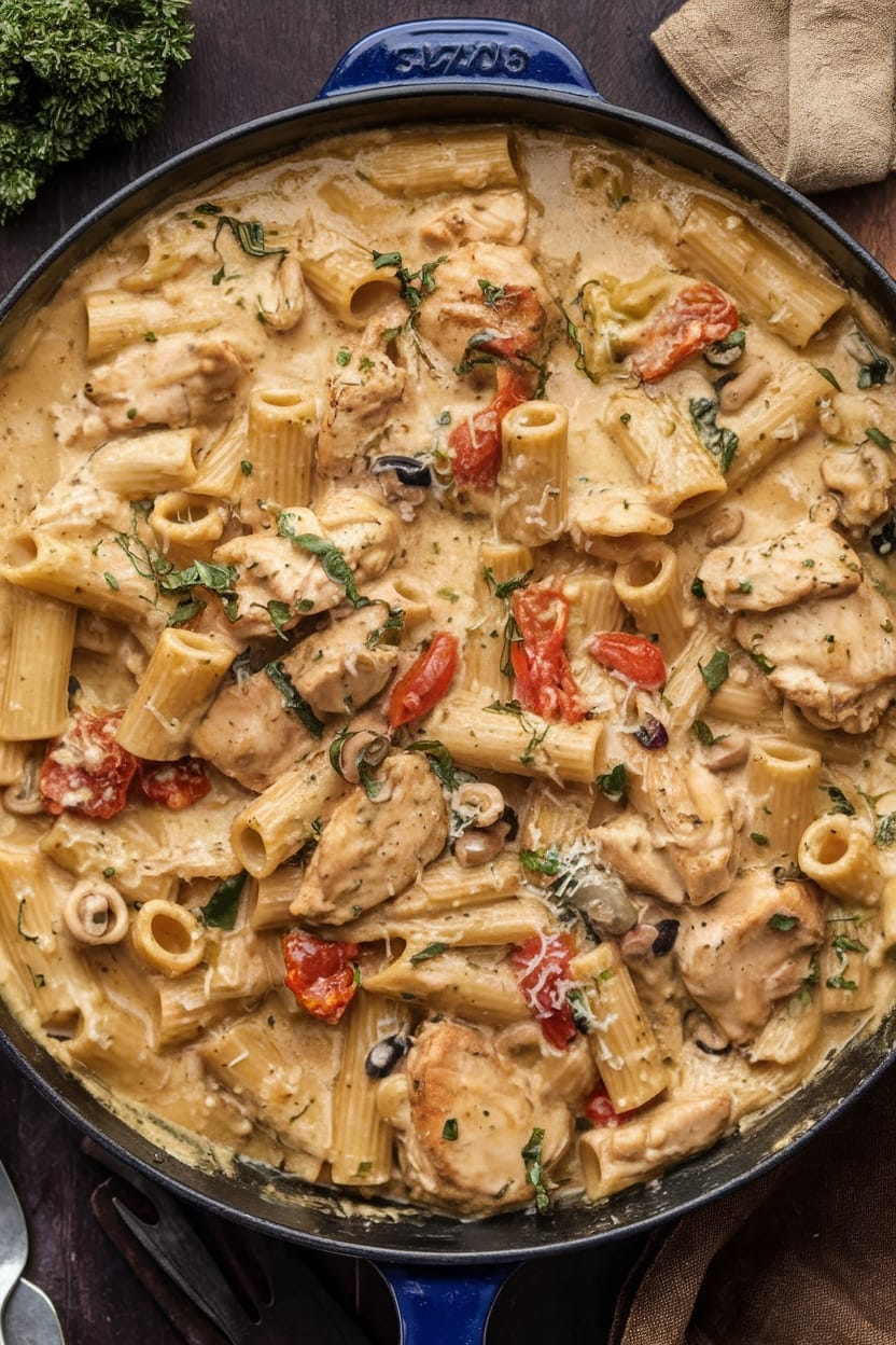Tuscan Chicken Pasta
